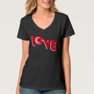 Love Turkey Istanbul Ankara Türkiye Proud Turkish T-shirt