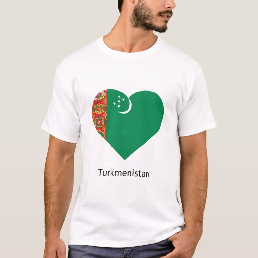 Love Turkmenistan T-shirt (Voorkant)