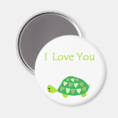 Love Turtle Magneet (Voorkant / Achterkant)