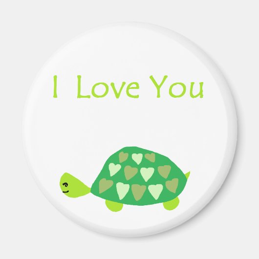 Love Turtle Magneet (Voorkant)