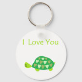 Love Turtle Sleutelhanger (Voorkant)