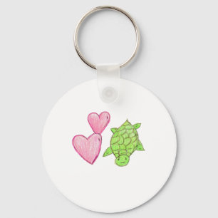 Love Turtle Sleutelhanger
