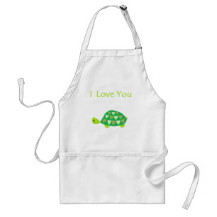 Love Turtle Standaard Schort