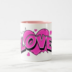 LOVE Twee-Tinten Mok