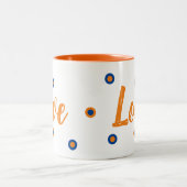 Love Tweekleurige Koffiemok (Center)