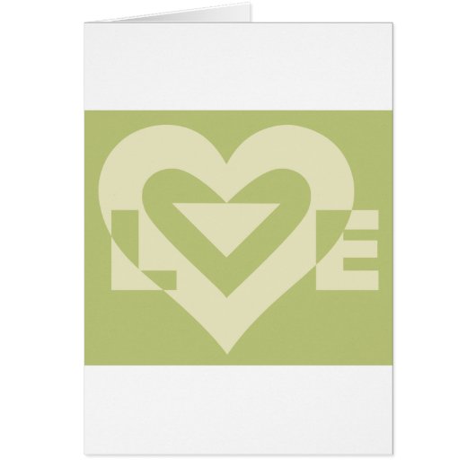 Love Two-Tone Sage Green (Voorkant)