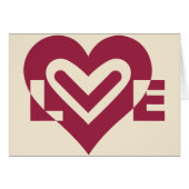 Love Two-Tone Wine Paars (Voorkant Horizontaal)