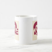 Love Two-Tone Wine Paars Koffiemok (Center)