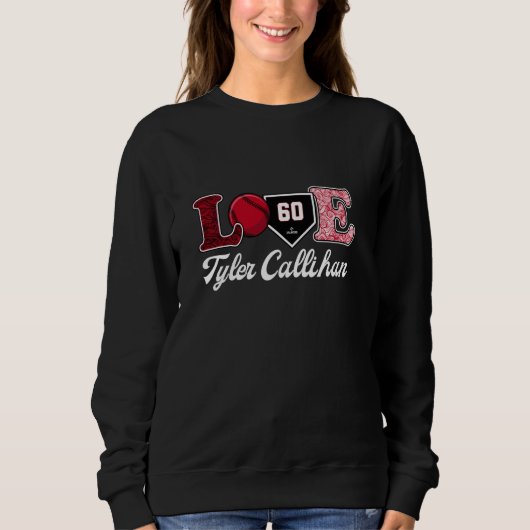Love Tyler Callihan Cincinnati Baseball MLBPA Trui (Voorkant)