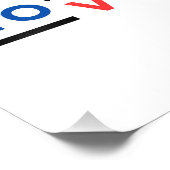 Love Typography Foto Afdruk (Hoek)