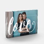 Love Typography Photo and Name Photo Block Fotoblokken (Links)