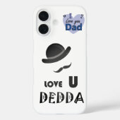 Love U Dedda – Special Father's Gift, Elegant Case-Mate iPhone Case (Achterkant)