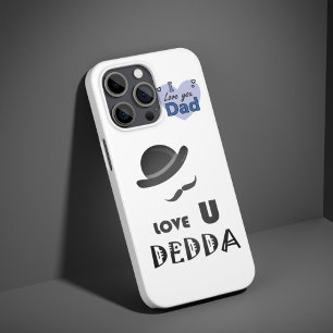 Love U Dedda – Special Father's Gift, Elegant iPhone 16 Hoesje