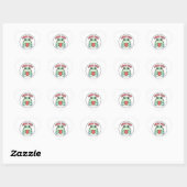 Love U Frog Sticker Schattige Hart Ogen Kikker Rom (Vel)