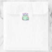 Love U Frog Sticker Schattige Hart Ogen Kikker Rom (Tas)