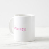 Love U Mom Design Koffie Mok/Perfect Gift Koffiemok (Voorkant links)