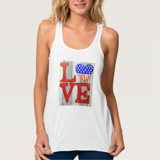Love U.S.A. Hartkapje Tanktop