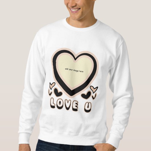 LOVE U Teddy Bear T-Shirt Trucker Hat (Voorkant)