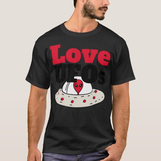 Love UFO's T-shirt (Voorkant)