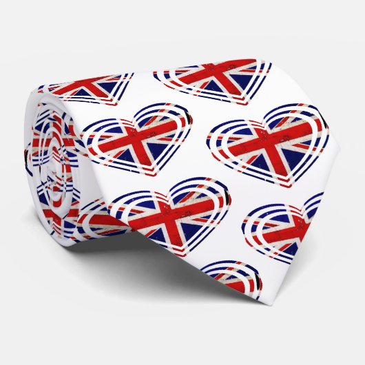 Love UK Stropdas (Opgerold)