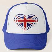 Love UK Trucker Hat Trucker Pet (Voorkant)