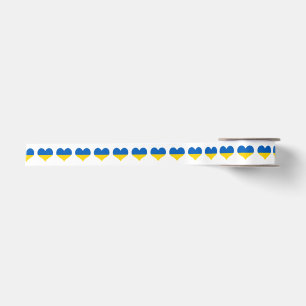 Love Ukraine Satijnen Lint