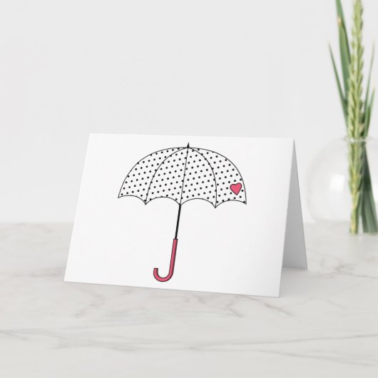 Love Umbrella Kaart (Voorkant)