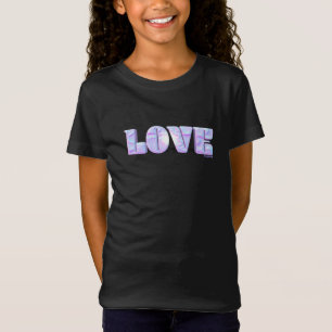 LOVE Unieke 3D Modern Graphic, Cool Zwart T-shirt