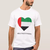 Love United Arab Emirates T-shirt (Voorkant)