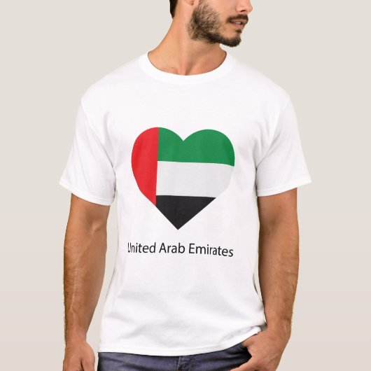 Love United Arab Emirates T-shirt (Voorkant)
