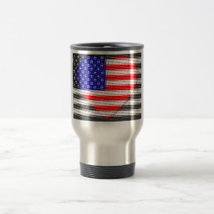 Love United States - Flag Vintage Mugs Reisbeker