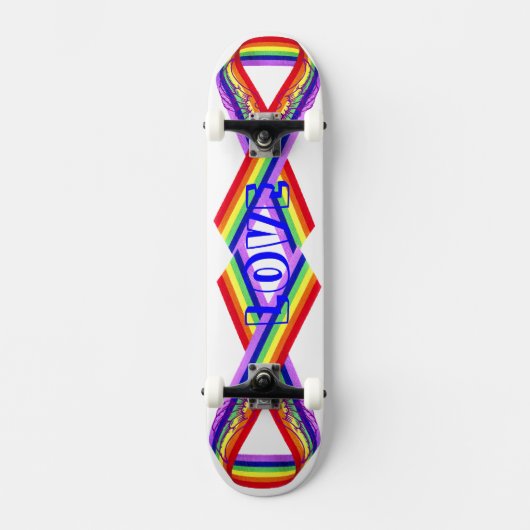 Love & Unity Roller_ Skateboard (Voorkant)