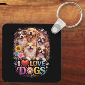 Love Unleashed Sleutelhanger (Achterkant)