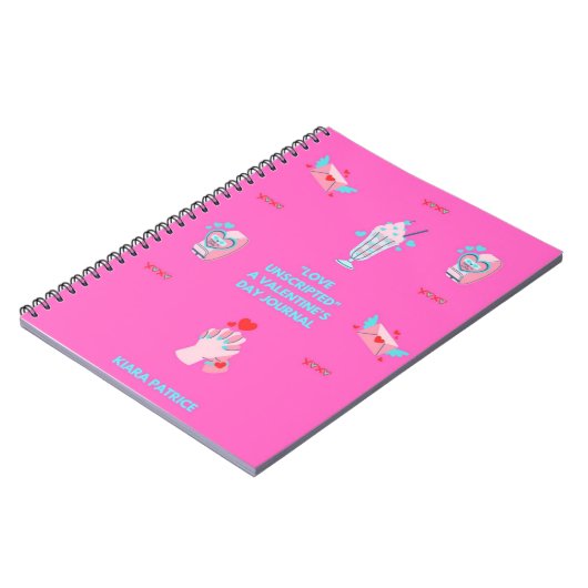 Love Unscripted: A Valentijnsdag Journal Notitieboek (Linkerzijde)