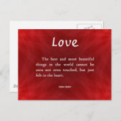 Love Unseen Briefkaart (Voorkant / Achterkant)