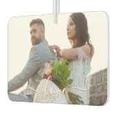 LOVE Upload Your Photo Car Air Freshener Luchtverfrisser (Links)