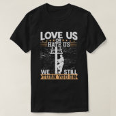 Love Us Electric Lineman T-shirt (Design voorkant)