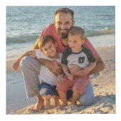 "LOVE US" Familiefoto PERSONALISEREN Kubus (Rechts)