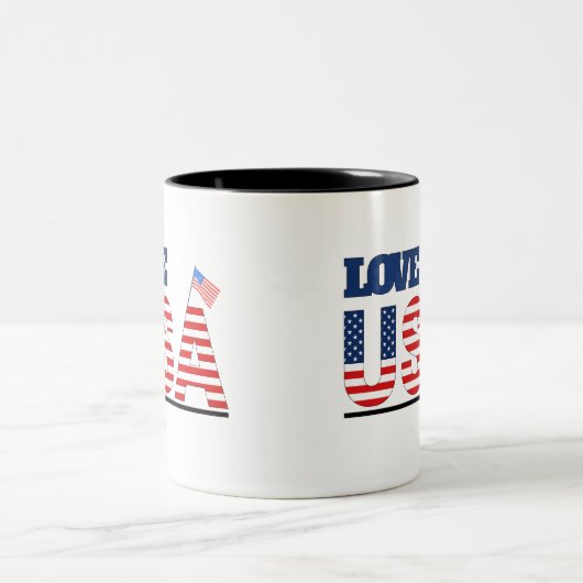Love USA nieuwe mok design (Center)
