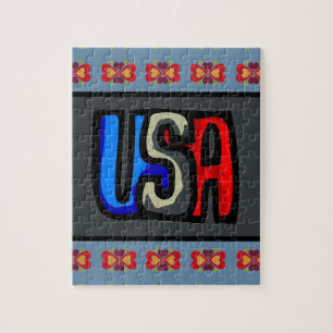 Love USA Puzzle Legpuzzel