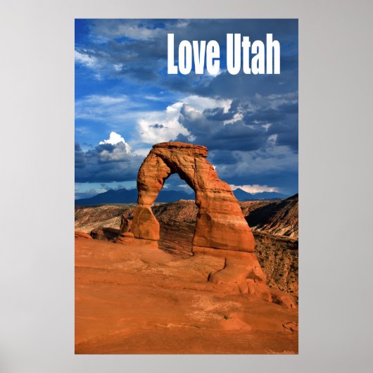 Love Utah Poster (Voorkant)