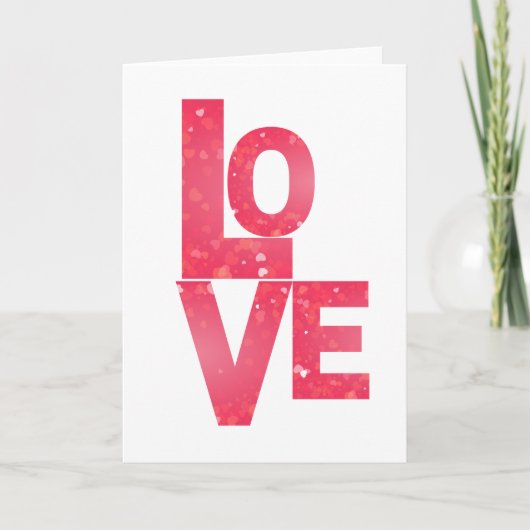 Love V-day card Feestdagen Kaart (Voorkant)