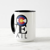 LOVE Vail Colorado Mok (Voorkant links)