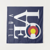 LOVE Vail Colorado Wandkleed (Voorkant (horizontaal))