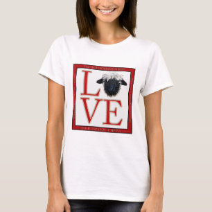 Love Valais Blerkse Sheep T Shirt