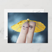 Love Valentijn Briefkaart (Voorkant / Achterkant)