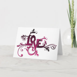 Love Valentijn Card Feestdagen Kaart