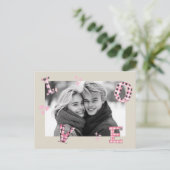  LOVE Valentijnsdag Aangepaste foto's Briefkaart (Staand voorkant)