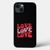 Love Valentijnsdag Groovy Funny Holiday Case-Mate iPhone Case (Achterkant)
