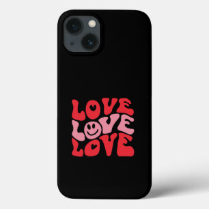 Love Valentijnsdag Groovy Funny Holiday Case-Mate iPhone Case